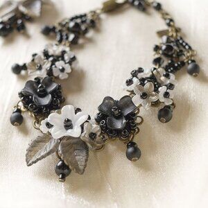 Black & White Posey Bracelet, Made in USA